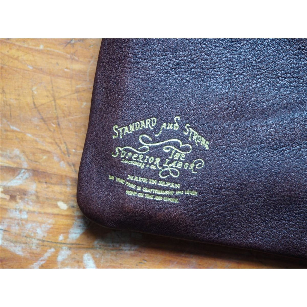 The Superior Labor Leather Portfolio - Dark Brown (A5)