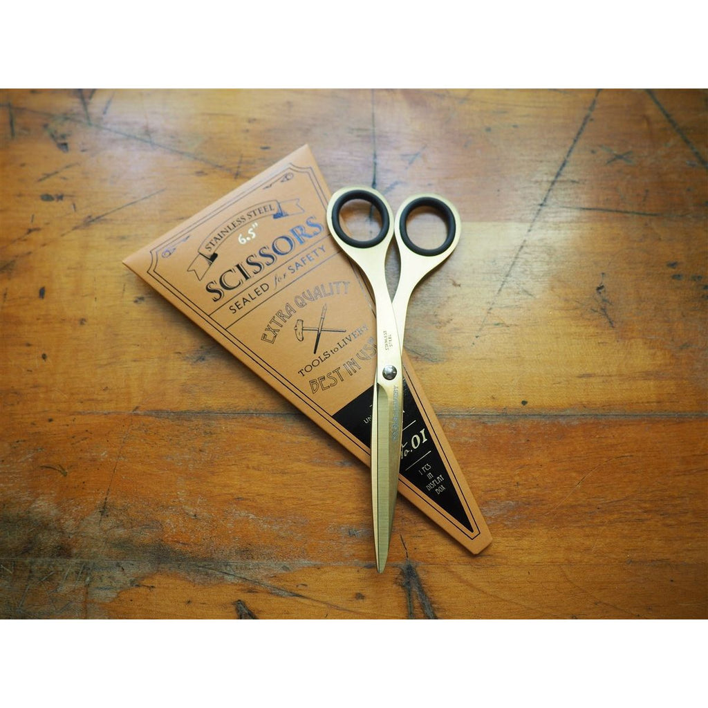 TOOLS to LIVEBY Scissors - 6.5" Gold