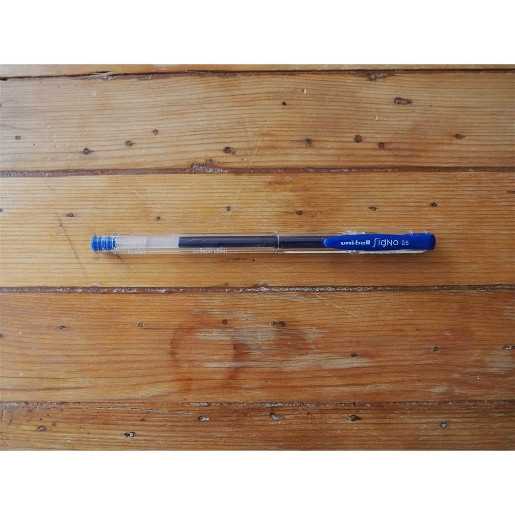 Uni-ball Signo UM-100 Gel Pen - Blue