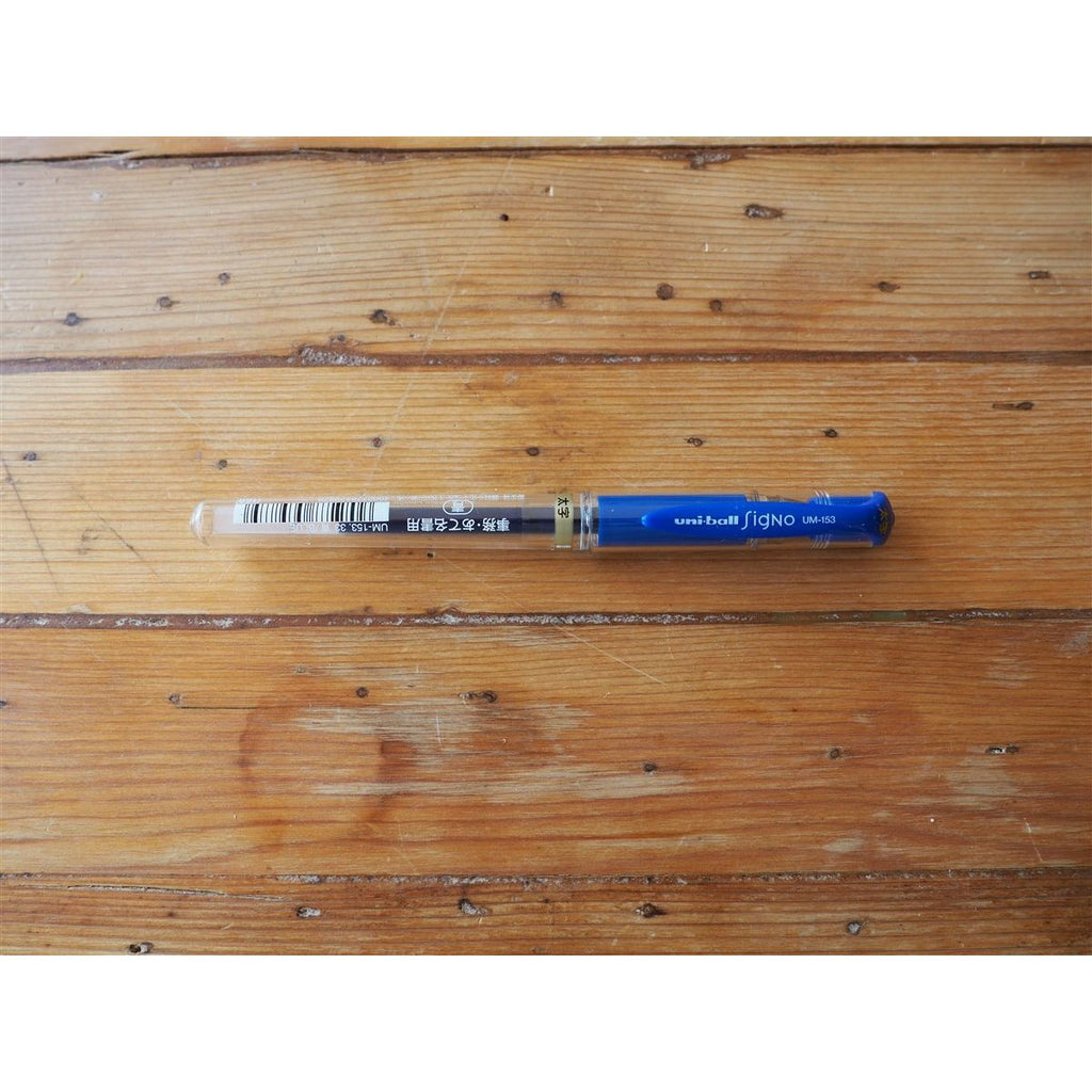 Uni-ball Signo UM-153 Gel Pen - Blue