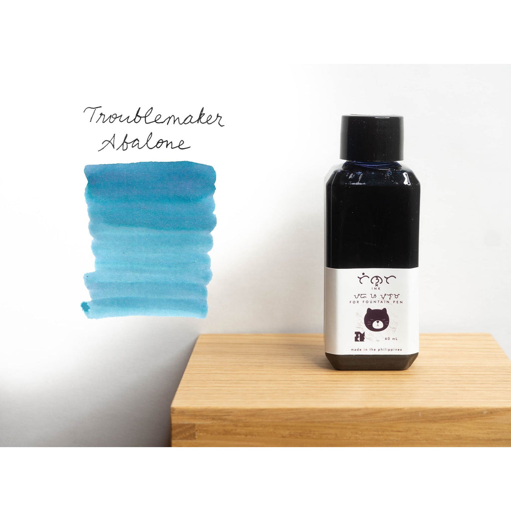 Troublemaker Inks  (60mL) - Fountain Pen Shading Inks - Abalone