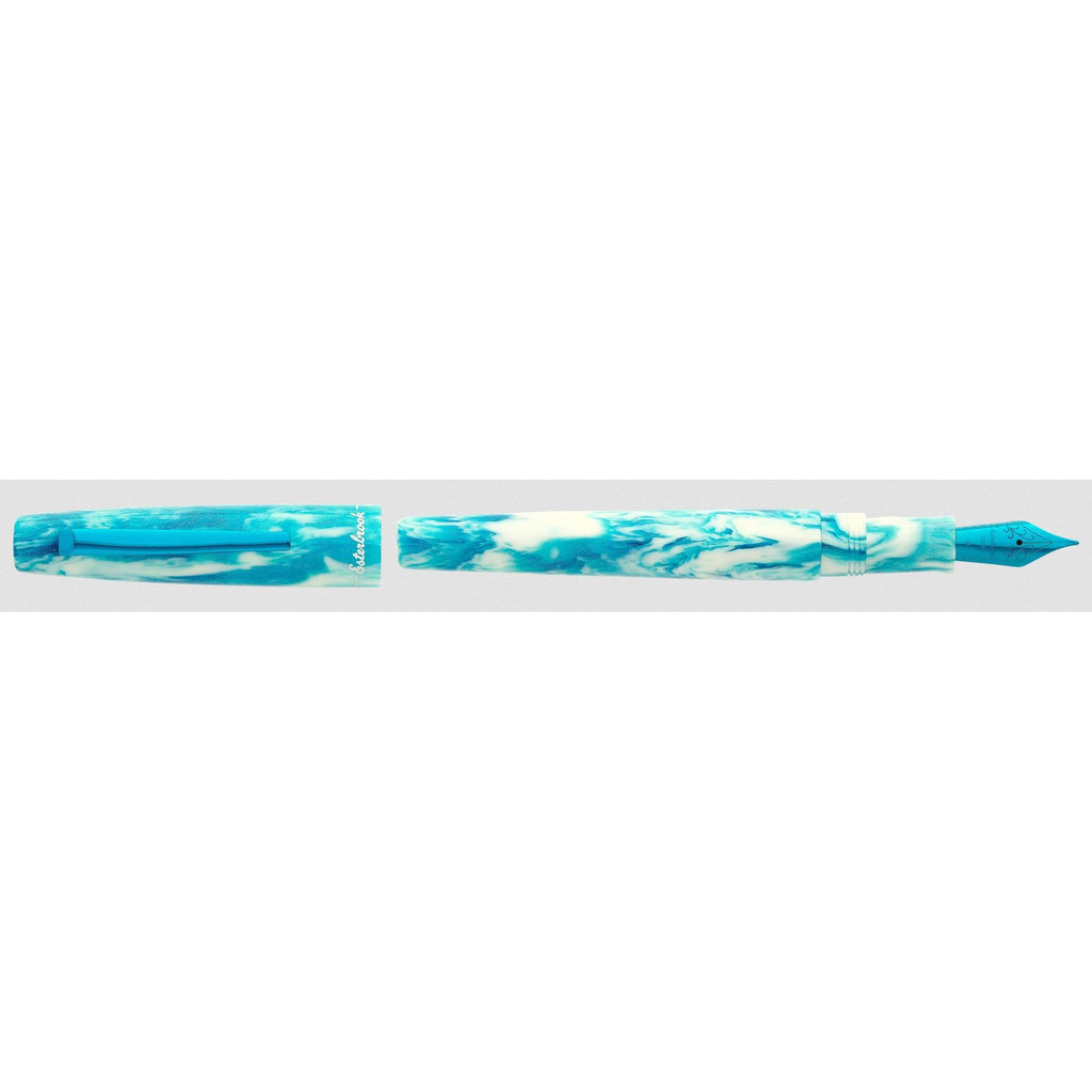 Esterbrook Premium Camden Fountain Pen - Northern Lights - Manitoba Blue