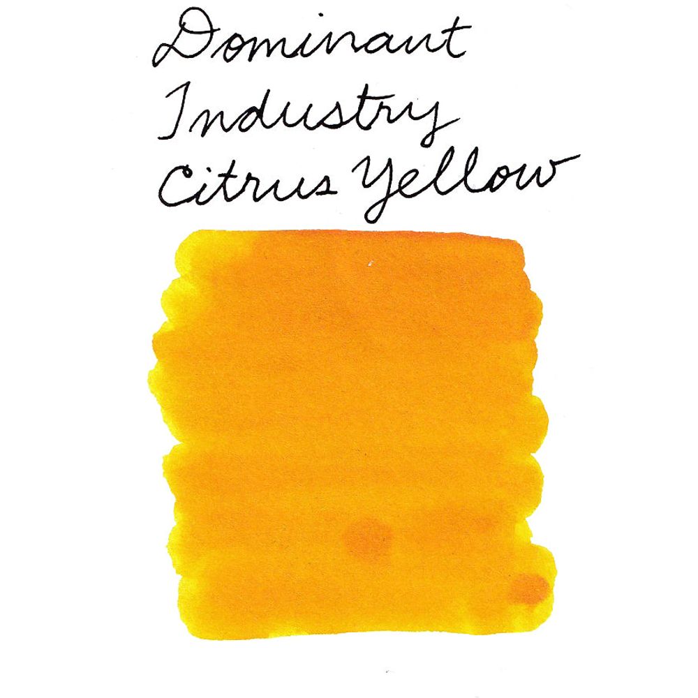 Dominant Industry Fountain Pen Ink (25mL) - Standard 102 - Citrus Yellow