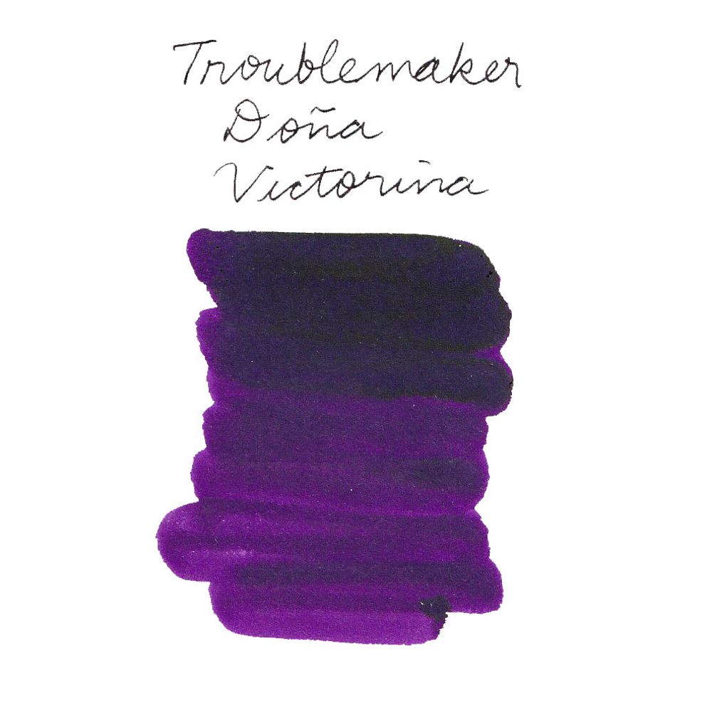 Troublemaker Inks  (60mL) - Fountain Pen Sheening Inks - Doña Victorina