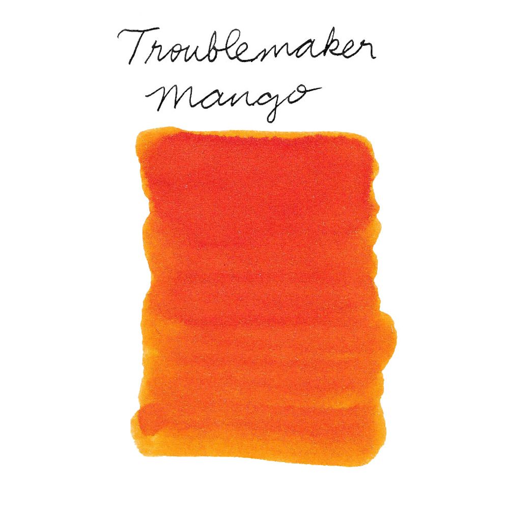 Troublemaker Inks  (60mL) - Fountain Pen Standard Inks - Mango
