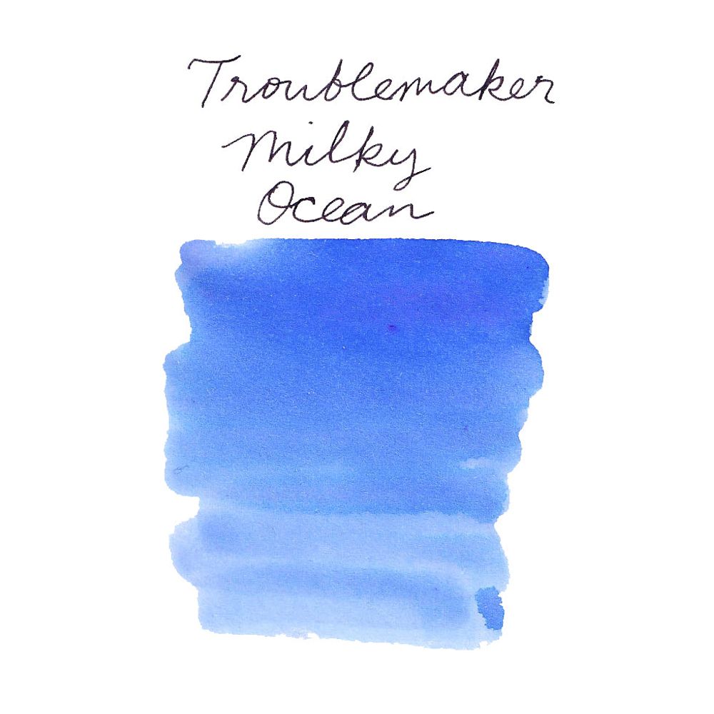 Troublemaker Inks  (60mL) - Fountain Pen Shading Inks - Milky Ocean