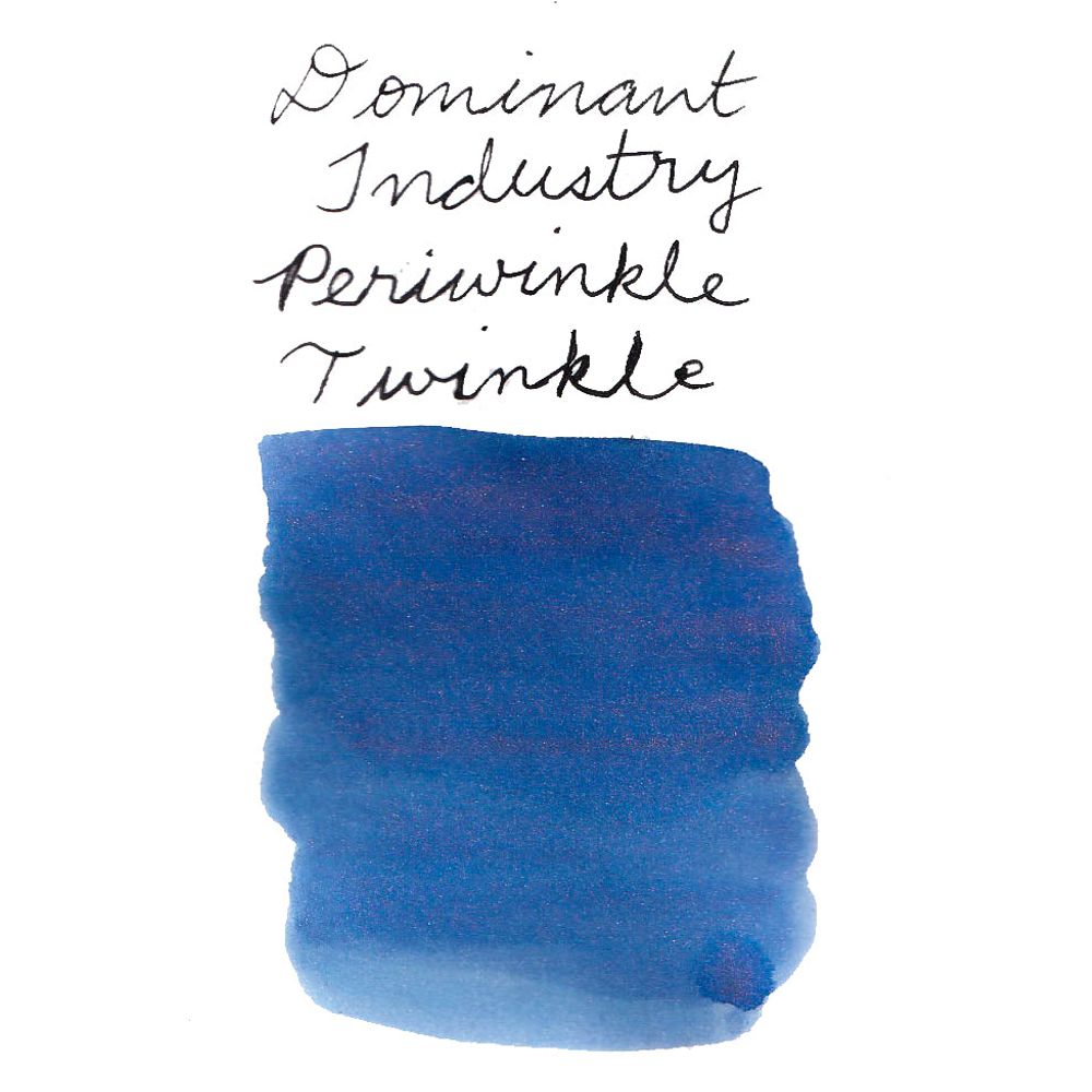Dominant Industry Fountain Pen Ink (25mL) - Pearl 014 - Periwinkle Twinkle