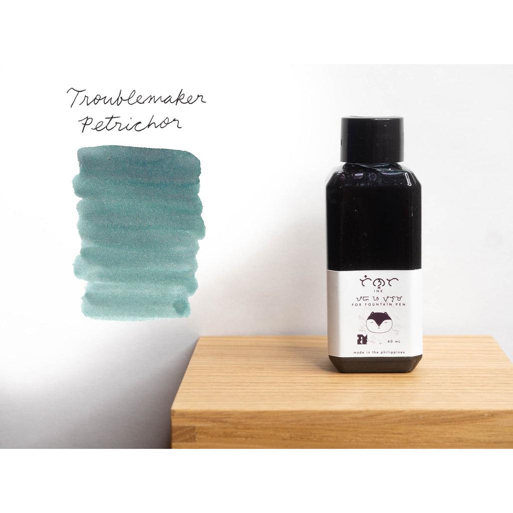 Troublemaker Inks  (60mL) - Fountain Pen Shading Inks - Petrichor