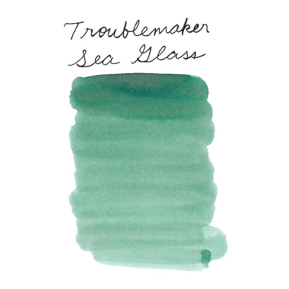 Troublemaker Inks  (60mL) - Fountain Pen Shading Inks - Sea Glass