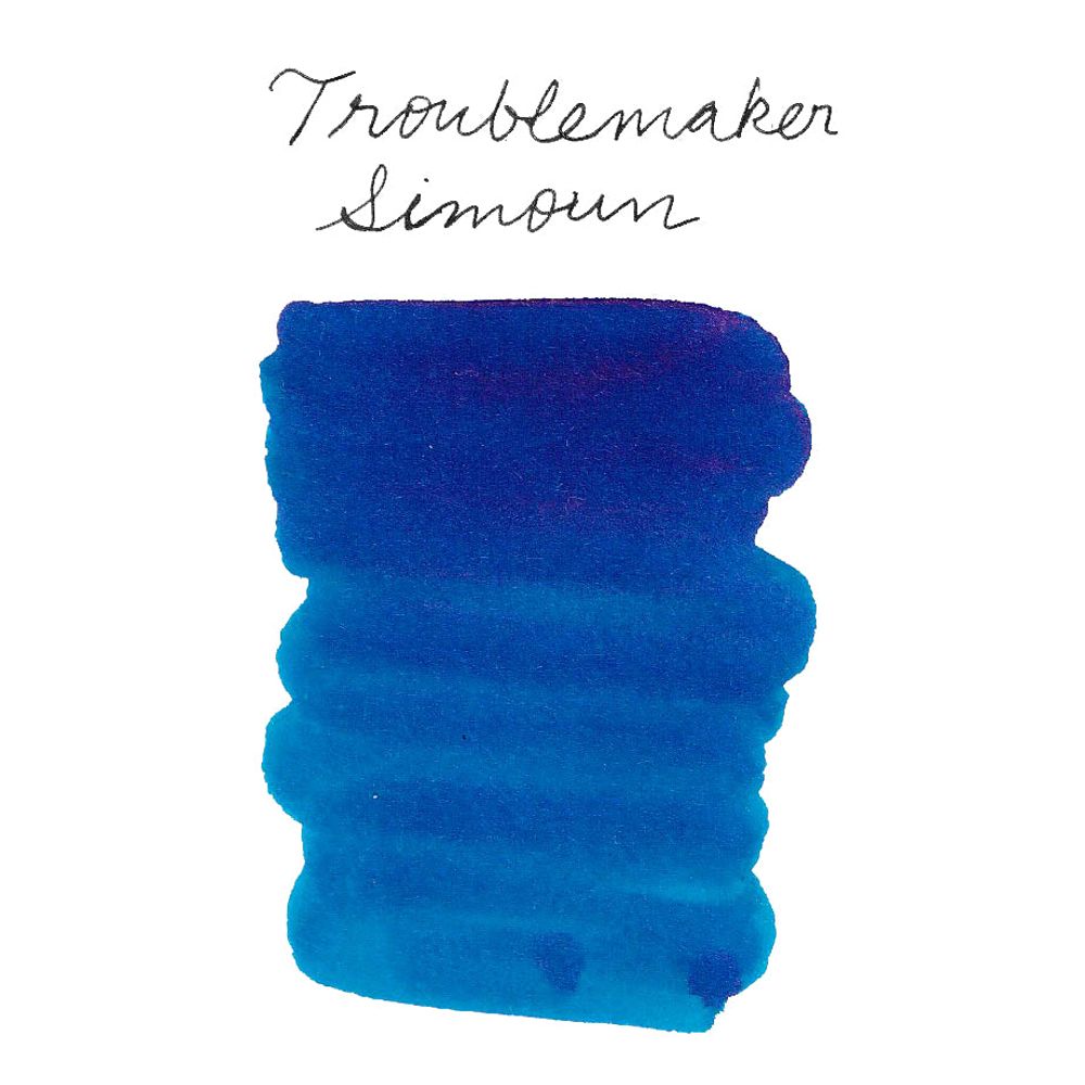 Troublemaker Inks  (60mL) - Fountain Pen Sheening Inks - Simoun
