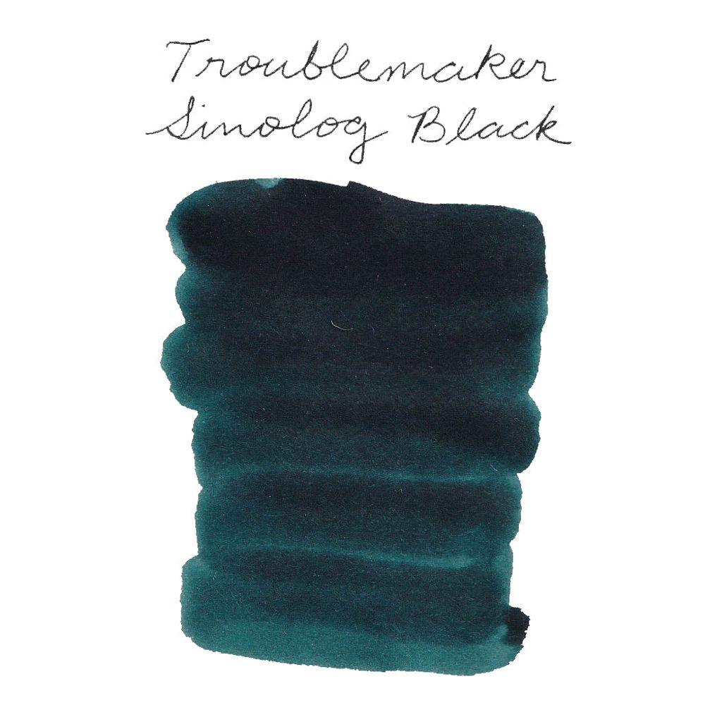 Troublemaker Inks  (60mL) - Fountain Pen Standard Inks - Sinulog Black