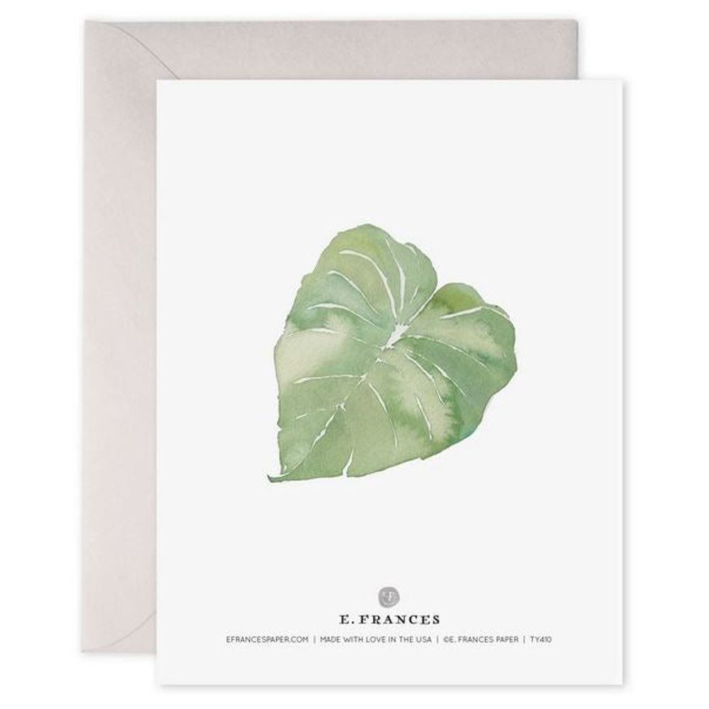 E. Frances Paper - Card - Thank You Leaves