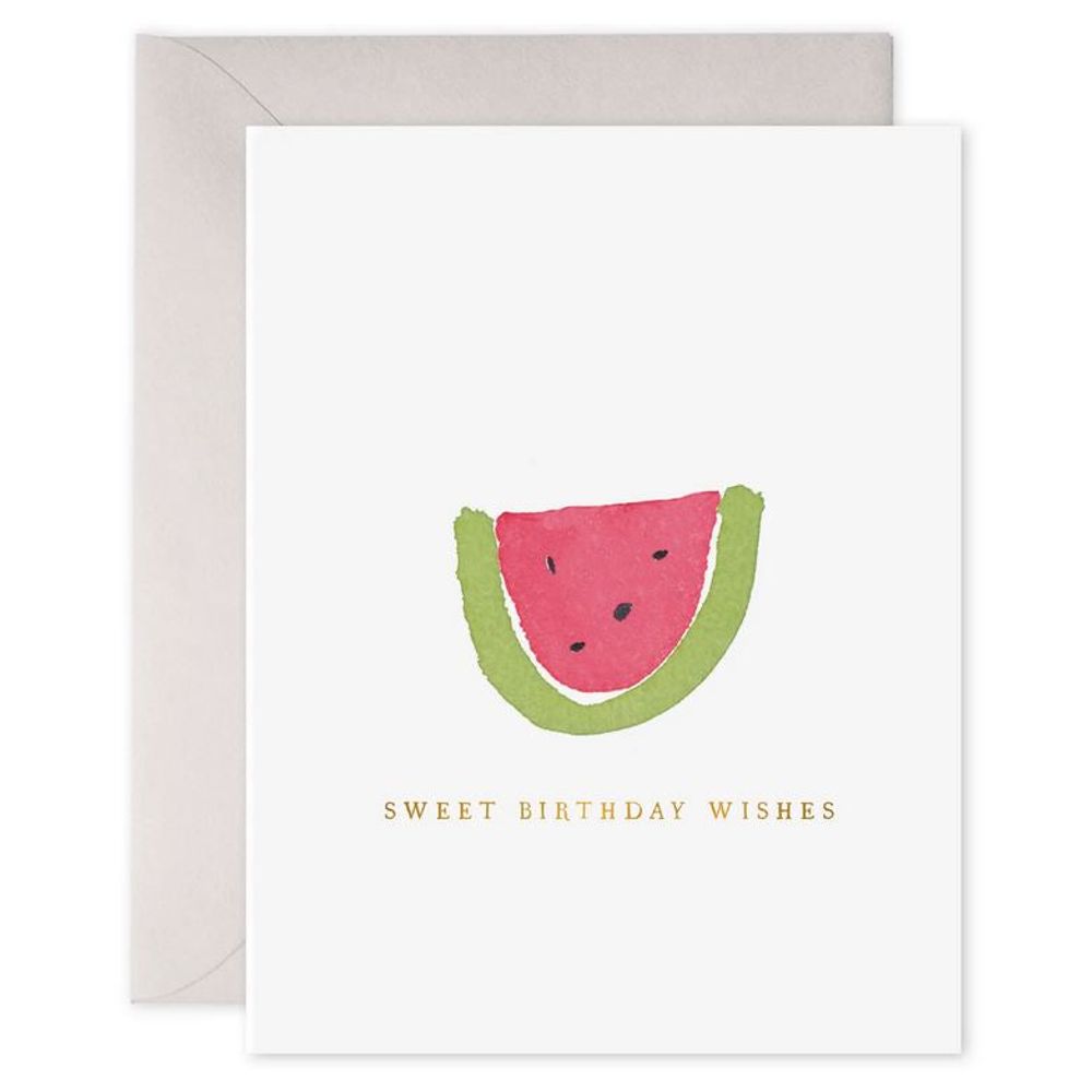 E. Frances Paper - Birthday Card - Watermelon Birthday